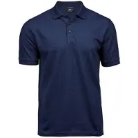 Tee Jays Herren Luxury Stretch Polo-Shirt, Kurzarm BC3305 (M) (Denim)