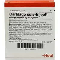 Heel Cartilago Suis Inj Org 10 ST