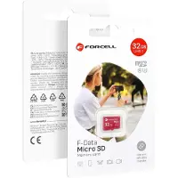 Forcell F-DATA Speicherkarte 32GB UHS-I U3 Klasse 10
