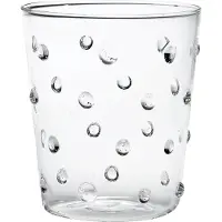 Zafferano Partybecher, transparentes Glas, 45 cl, Set mit 6 Glasstücken