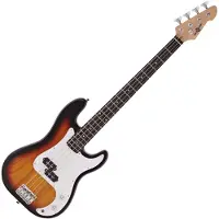 Gear4Music LA Bassgitarre von Sunburst