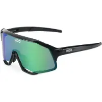 KOO Demos Spiegel-sonnenbrille Schwarz Green Mirror/CAT3 Schwarz Green Mirror/CAT3