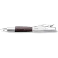 Faber Castell Füller e-motion Holz Chrom schwarz EF