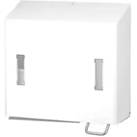 Ophardt hygiene SanTRAL CPU 2 Schaumseifen- und Handtuchpapierspender 1419951 , Edelstahl, weiß, pulverbeschichtet, R P F