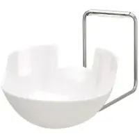 Ophardt hygiene ingo-man plus SH 5 IMP Schalenhalter 1419174 , 1 Stück, weiß, E