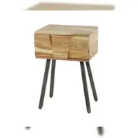 KAWOLA NACHTTISCH ANYL Holz Akazie