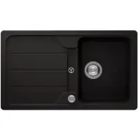 Schock Einbauspüle Formhaus D-100 U Nero - Unterbauspüle