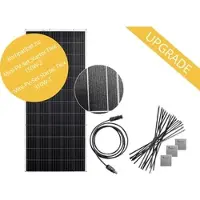 OSNATECH Ergänzungsmodul Mini-PV-Upgrade Flex 310W-1 "Balkonkraftwerk" Balkon-Solaranlage