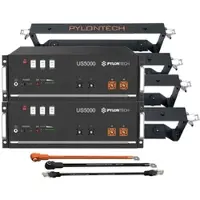 PYLONTECH 2x US5000 LiFePO4 48V + Brackets + Anschlusskabel 9,6kWh Speicherpaket