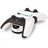 Steelplay JVAPS500005, PlayStation 5, Ladestation, Schwarz, Weiß, USB, 1 m, Sony