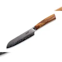 Pasoli -Damast-Santokumesser, Klinge 13 cm