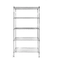 Hendi Lagerregal mit 5 Regalen Cr 455x910x1830 mm