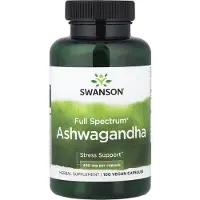 Swanson Health , Spectrum Ashwagandha,glutenfreie Kapseln 100 St