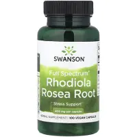 Swanson Health Products Swanson Rhodiola Rosea Wurzel 400 mg 100 Pc
