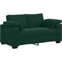 vidaXL Zweisitzer-Sofa Dunkelgrün 160x77x82 cm Samt