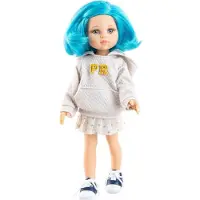 Paola Reina Nieves handgefertigte spanische Vinylpuppe 32 cm mit Karamell-Duft