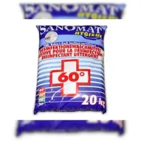 Plock GmbH Funny Sanomat Desinfektionswaschmittel - 20 kg - Weiß- und farbechte Buntwäsche