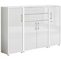 Mid.You Aktenschrank Office Edition Sw Set 16 Weiß