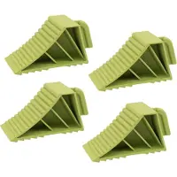 TRUTZHOLM 4x Unterlegkeil mit Griff 21x8x10cm 3t Tragkraft für Wohnmobil Anhänger