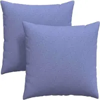 vidaXL Sofakissen 2 pcs Jeans blau 60 x 60 cm Stoff