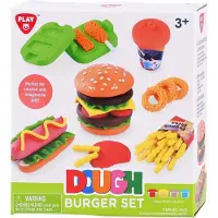 Playgo Hamburger-Ton-Set – 4 Tontöpfe