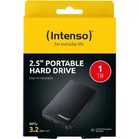 Intenso 6021660, 1 TB, 2.5", 3.2 Gen 1 (3.1 Gen 1), 5400 RPM, Schwarz