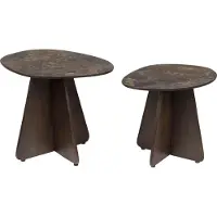 White Label Side Table Naut Set of 2