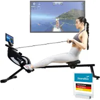 Skandika Rudergerät Venn P5-M, Magnetbremssystem, 16 Stufen, 78 cm Laufschiene
