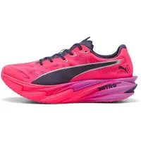Puma Deviate NITRO Elite 4 HYROX Laufschuhe Rosa Schwarz SS26, Größe 44 - EUR