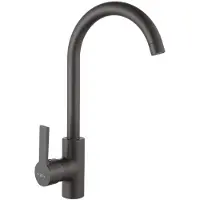 Mexen Ana Küchenarmatur, schwarz - 671000-70