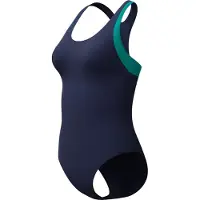 Speedo Colorblock Racerback Badeanzug