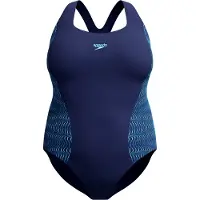 Speedo Digital Placement Medalist Badeanzug Damen (plus size) 44
