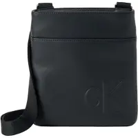 Calvin Klein Umhängetasche Bold Ck Flatpack LV04D3344G Schwarz