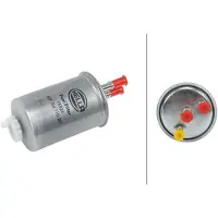 Hella Kraftstofffilter Leitungsfilter Ø 88 mm für u.a. SSANGYONG KYRON
