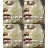 Nacific Green Tea Cica Collagen Gel Mask Set