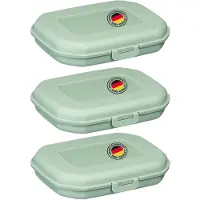 Westmark 3 Snack-boxen Mini 300 ml, mint-grün, 235122EM
