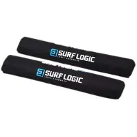 Surflogic Gepolsterter Dachträger-schutz Schwarz 50 cm Schwarz 50 cm