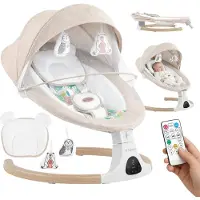 Aptel Elektronische Babyschaukel Astrid 35 Beige