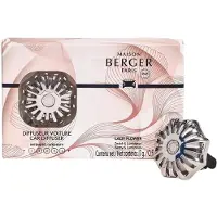 Maison Berger Auto Parfüm Autodiffusor Coralie Silver mit Lady Flower