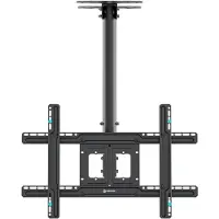 ONKRON N1L Deckenhalterung fÃ1/4r 81,28 - 203,2 cm (32 - 80 Zoll) LCD-/Plasmageräte, max. 68,2 kg Traglast, max. VESA 600 x 400