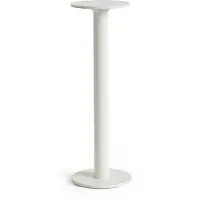HAY LED-Akku-Tischlampe HOST PORTABLE, cremeweiß, 30 cm IP44 dimmbar, creme / amber, für Wohn- / Esszimmer, Aluminium, Modern