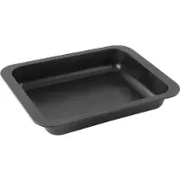 Zenker Auflaufform SpecialCooking Ofenform, schwarz, aus Stahl, 33 x 25 x 5 cm, 3,3 Liter, rechteckig, mit Griffen, antihaft
