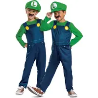 Disguise Super Mario Luigi Elevated Jungenkostüm