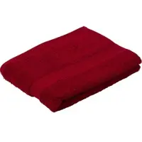 Gozze Handtuch New York Uni, bordeaux, 70 x 140 cm, Duschtuch mit Bordüre, aus 100% Baumwolle, 550 g/m2