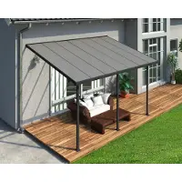 Canopia Terrassenüberdachung Feria Anthrazit 295x425x305 cm