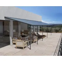 Canopia Terrassendach "Sierra Alu Terrassenüberdachung", einfache DIY Montage