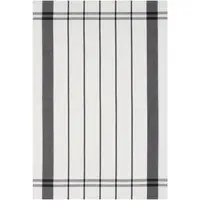 Stuco Geschirrtuch "gestreift", schwarz-weiß (weiß, schwarz), B:50cm L:70cm, 100% Baumwolle, Geschirrtücher, Geschirrtuch