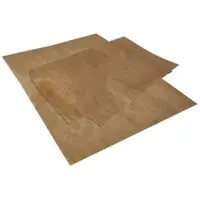Papstar Einschlagpapiere, Pergament-Ersatz 35 cm x 25 cm braun fettdicht