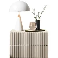 Schlafkontor Nachtkommode "Taboni Nachttisch, Nachtkonsole mit Push-to-open", kaschmir, B:42cm H:28cm T:30cm, Melamin, Sideboards, Nachtkommode, Wandmontage, Topseller
