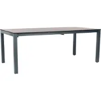 Stern Classic Ausziehtisch Aluminium/Silverstar